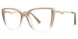 Celisa Cateye Two-Tone Glasses1
