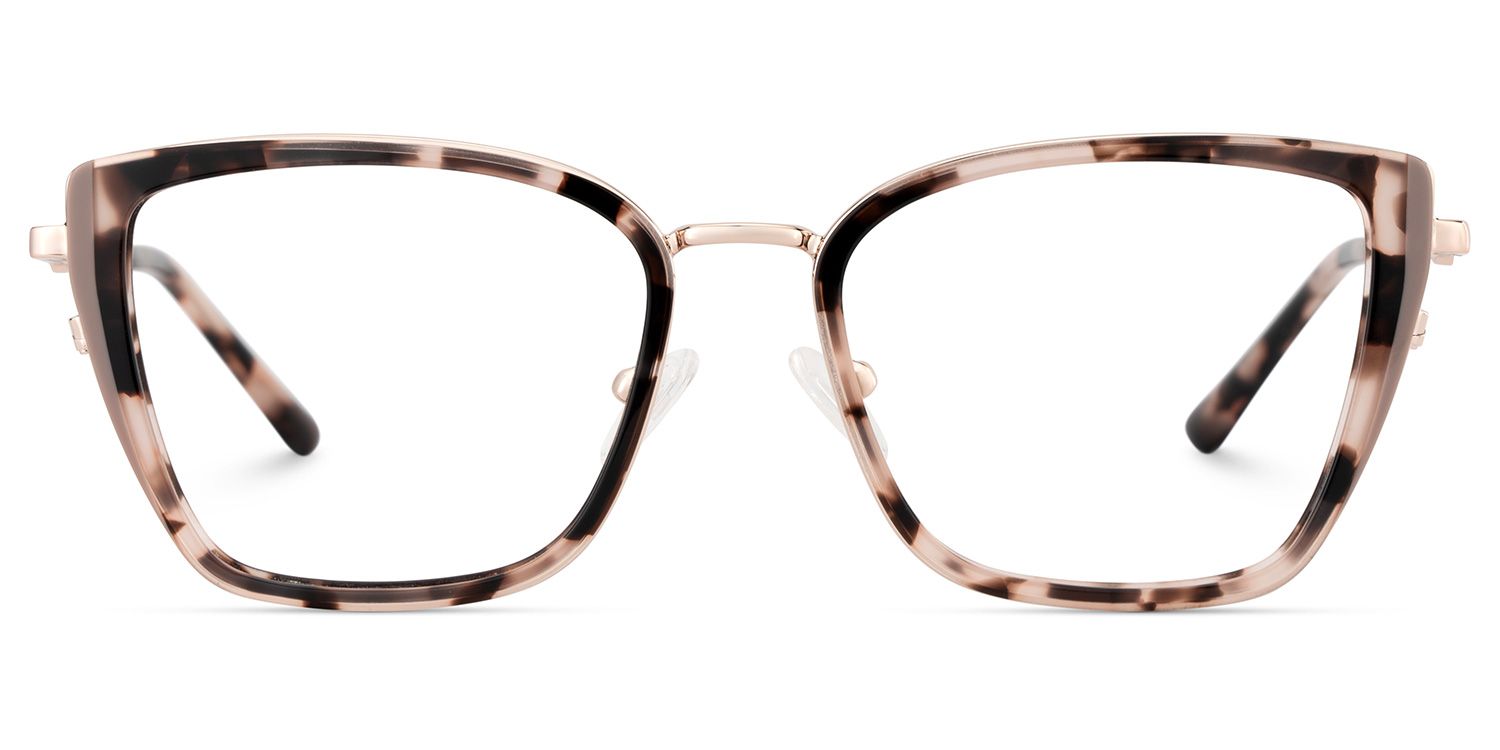 Juniper Eyeglasses in Square Tortoise Frame | ZEELOOL Canada1