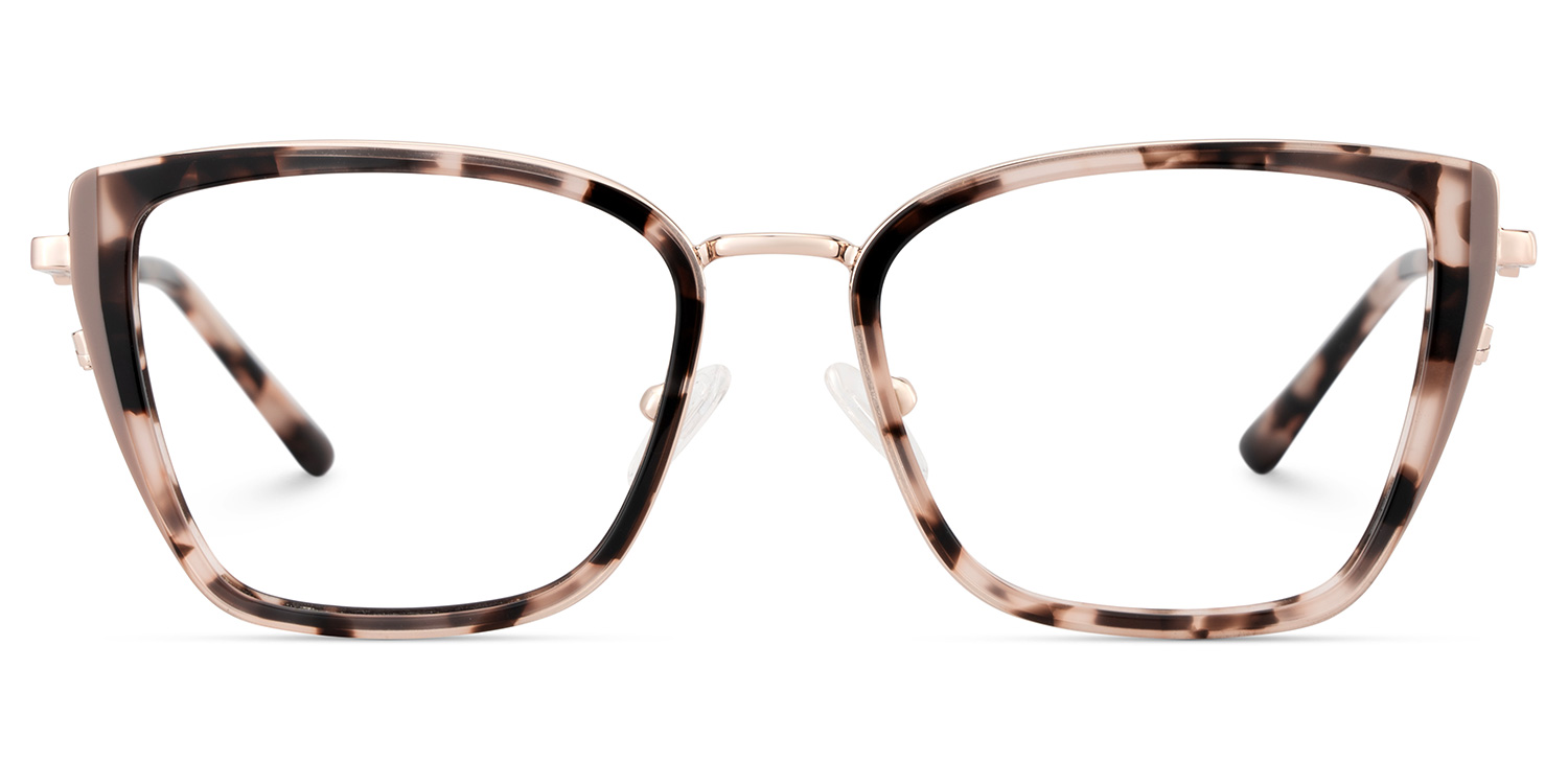 Juniper Eyeglasses in Square Tortoise Frame | ZEELOOL Canada1