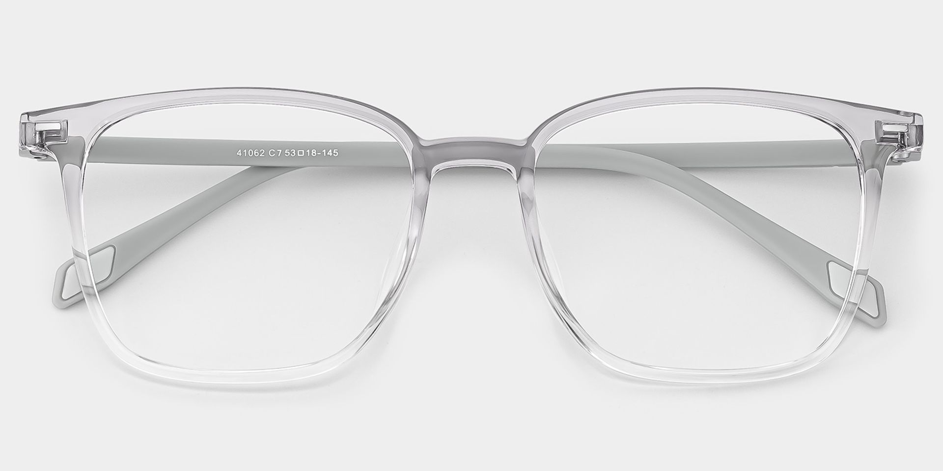 Charles Grey Square Frame Glasses for Women and Men | ZEELOOL1