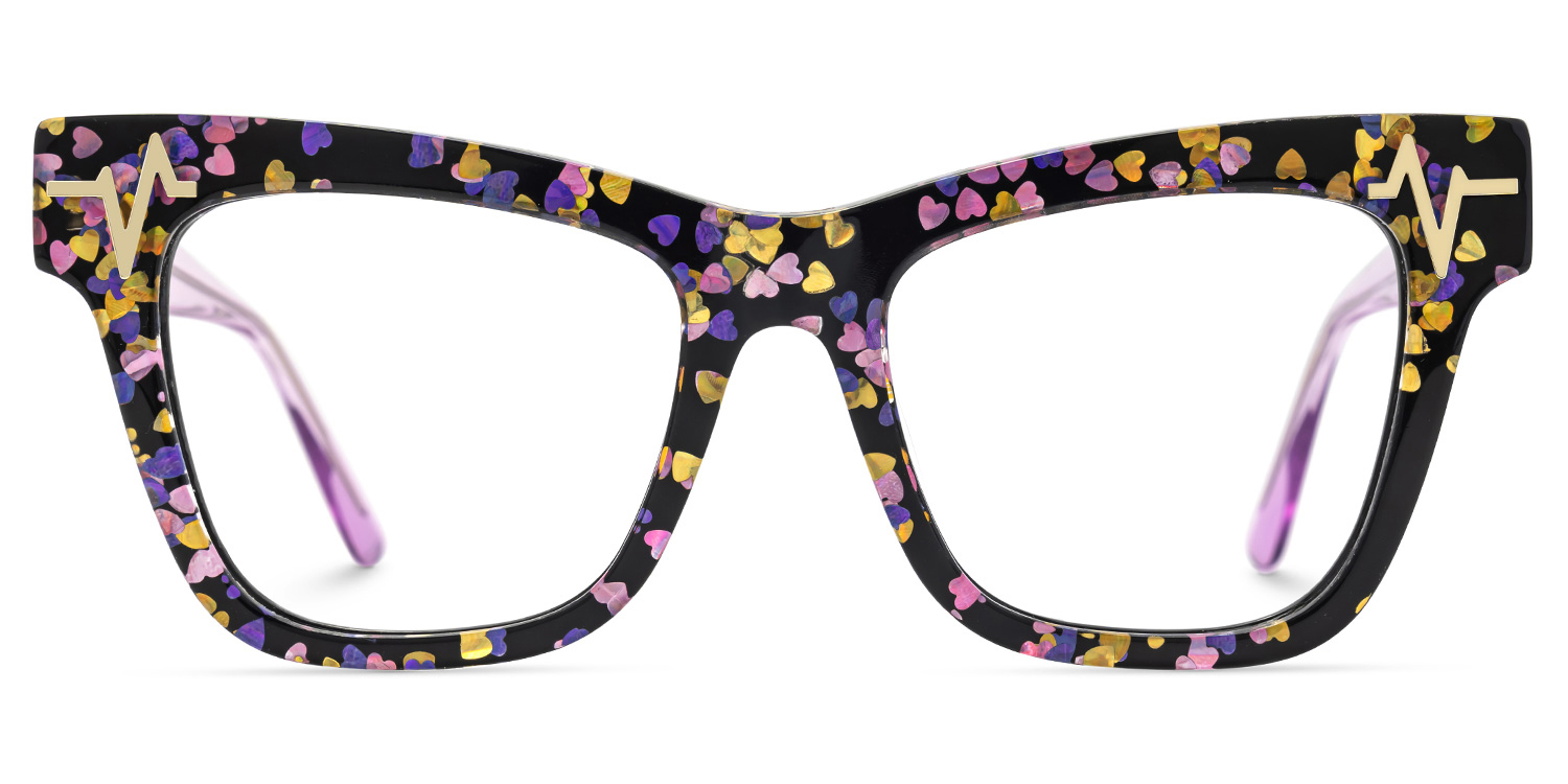 Cara Butterfly Black Eyewear Frames for Women | ZEELOOL Canada0