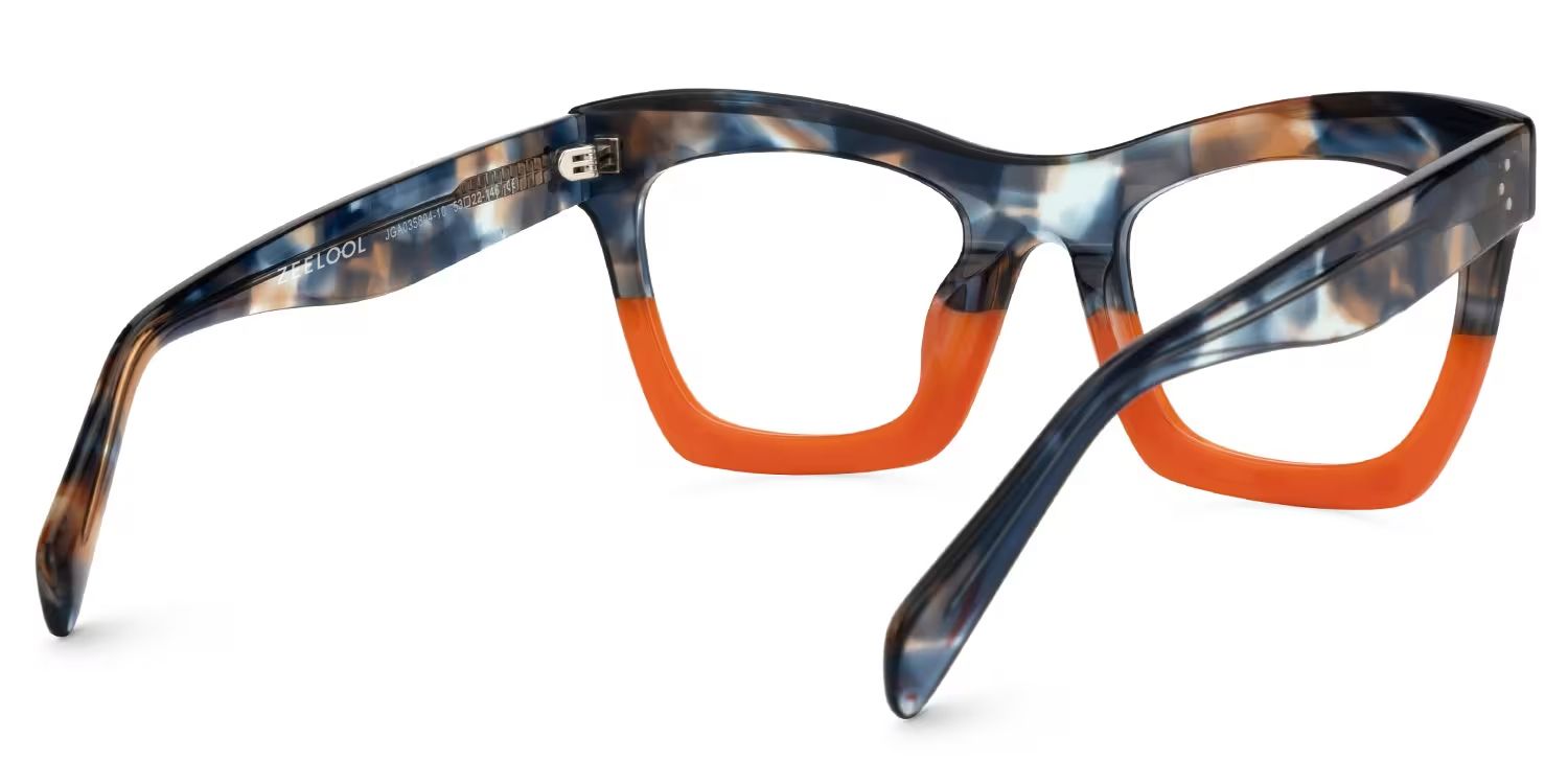 New Arrival Orange Color for Benitez Frame Glasses | ZEELOOL Canada3