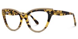 Cascata Cateye Tortoise Glasses1