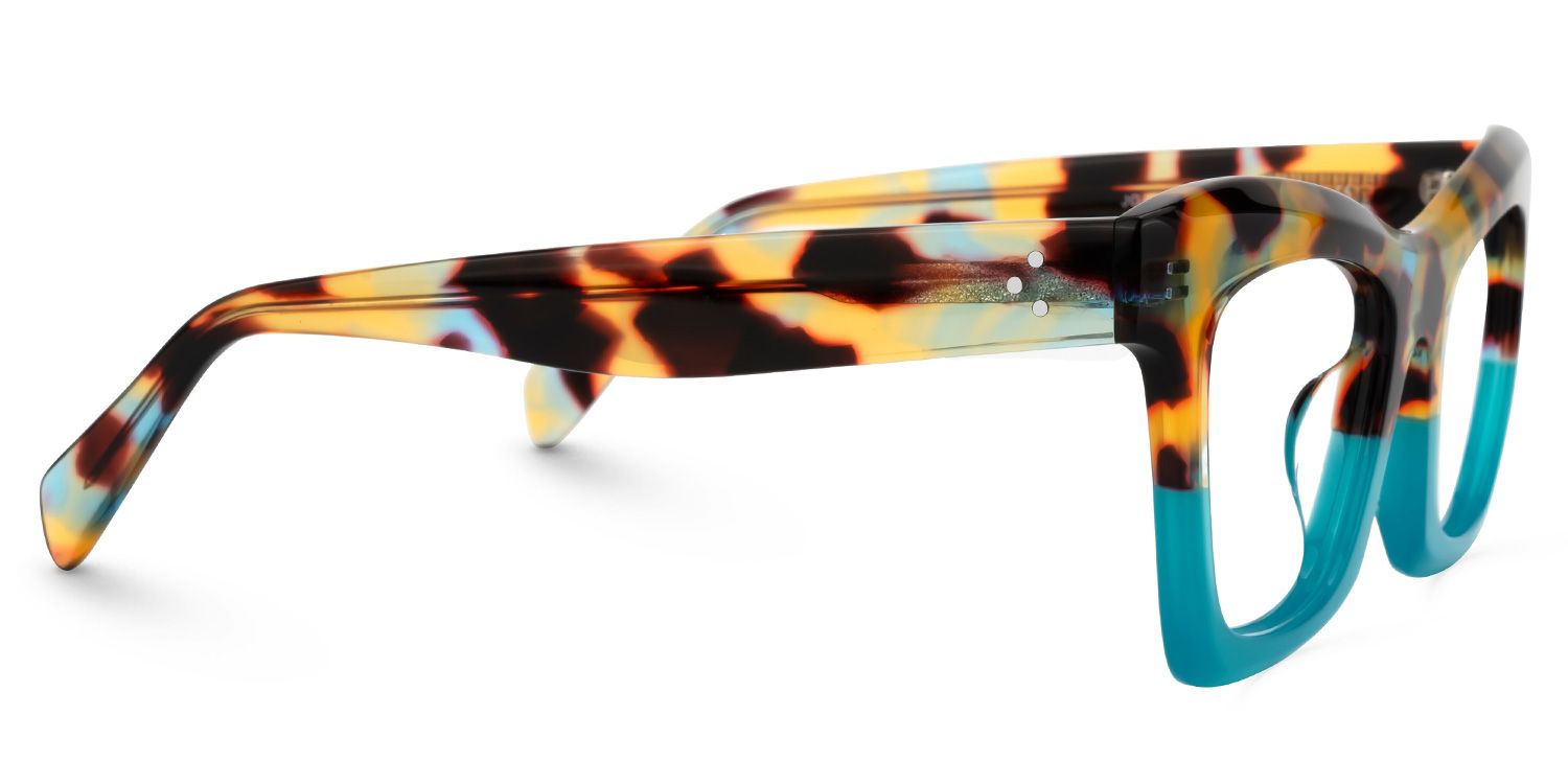 New Arrival Peacock-Blue Color for Benitez Frame Glasses | ZEELOOL Canada2