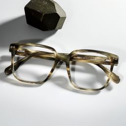 Laidlow Square Brown Glasses0