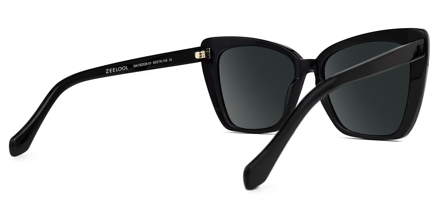 Shanell Butterfly Black Sunglasses3