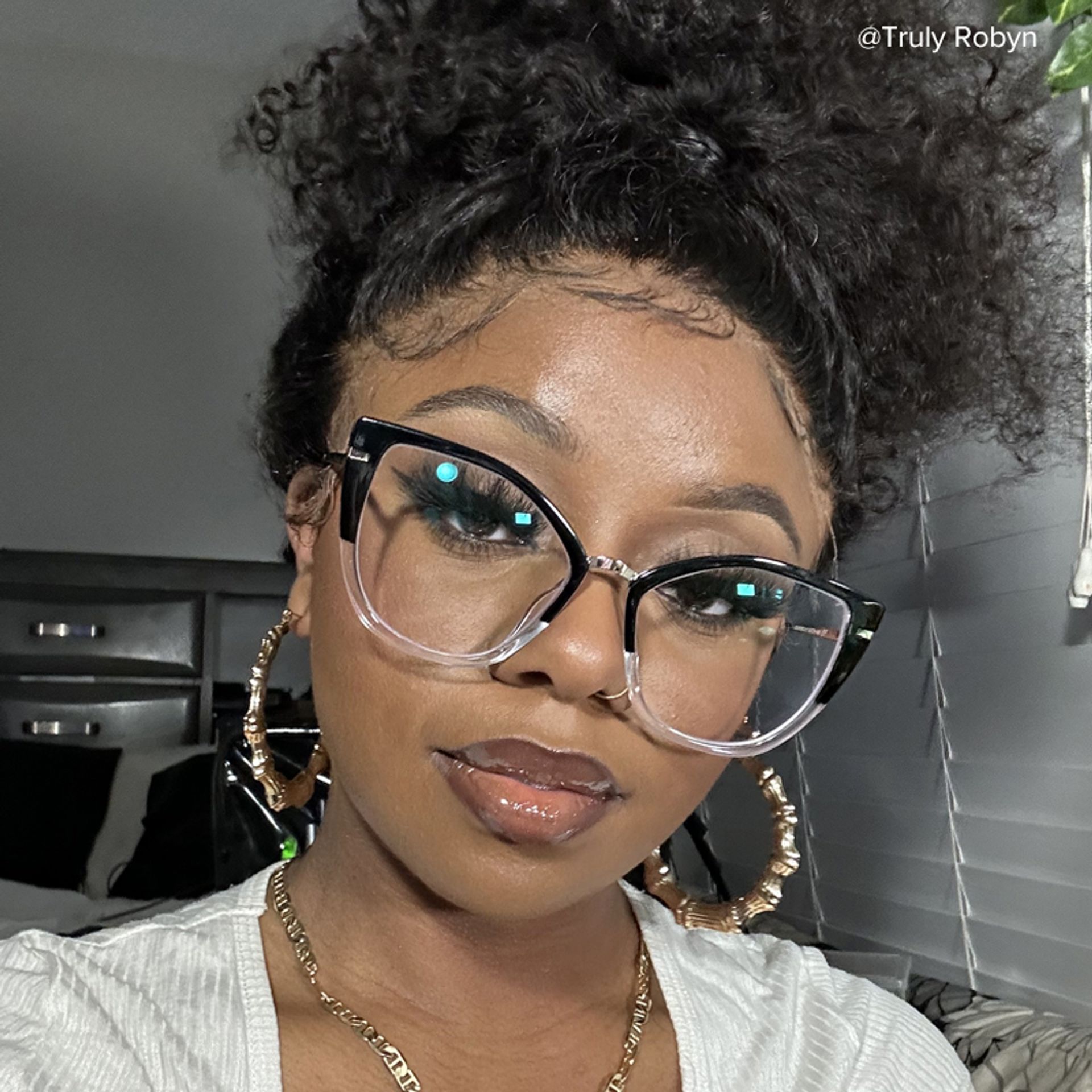 Tabrieah Cateye Black Frame Glasses | ZEELOOL Canada6