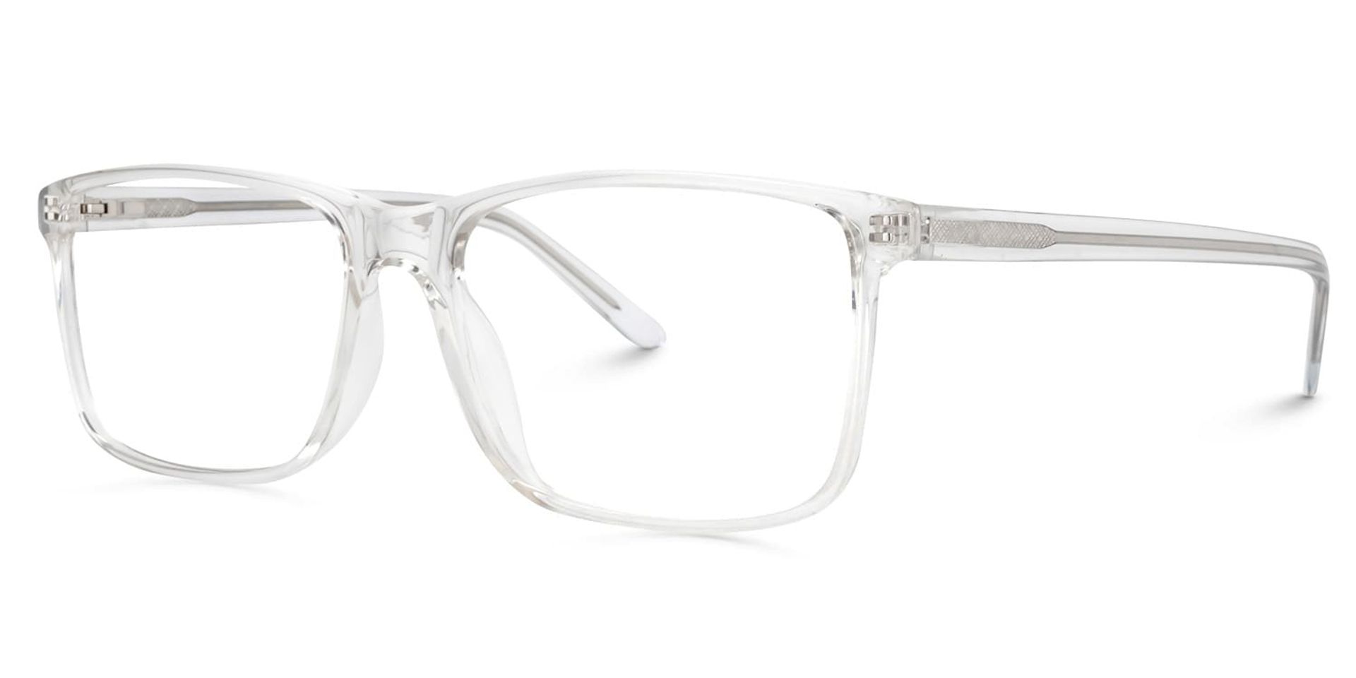 Rectangle Clear Glasses | ZEELOOL Canada1