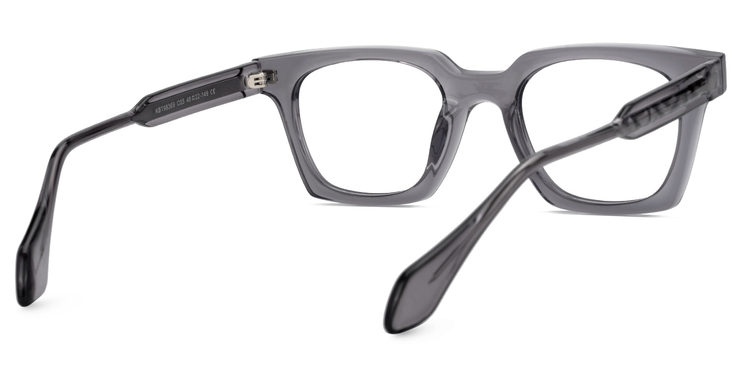 Square Oconnor Gray Color Frame Glasses | ZEELOOL Canada3