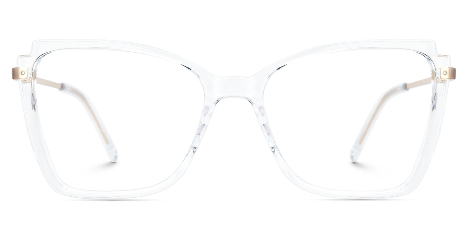 Kristen Cateye Crystal Eyeglasses with TR90 Frame0