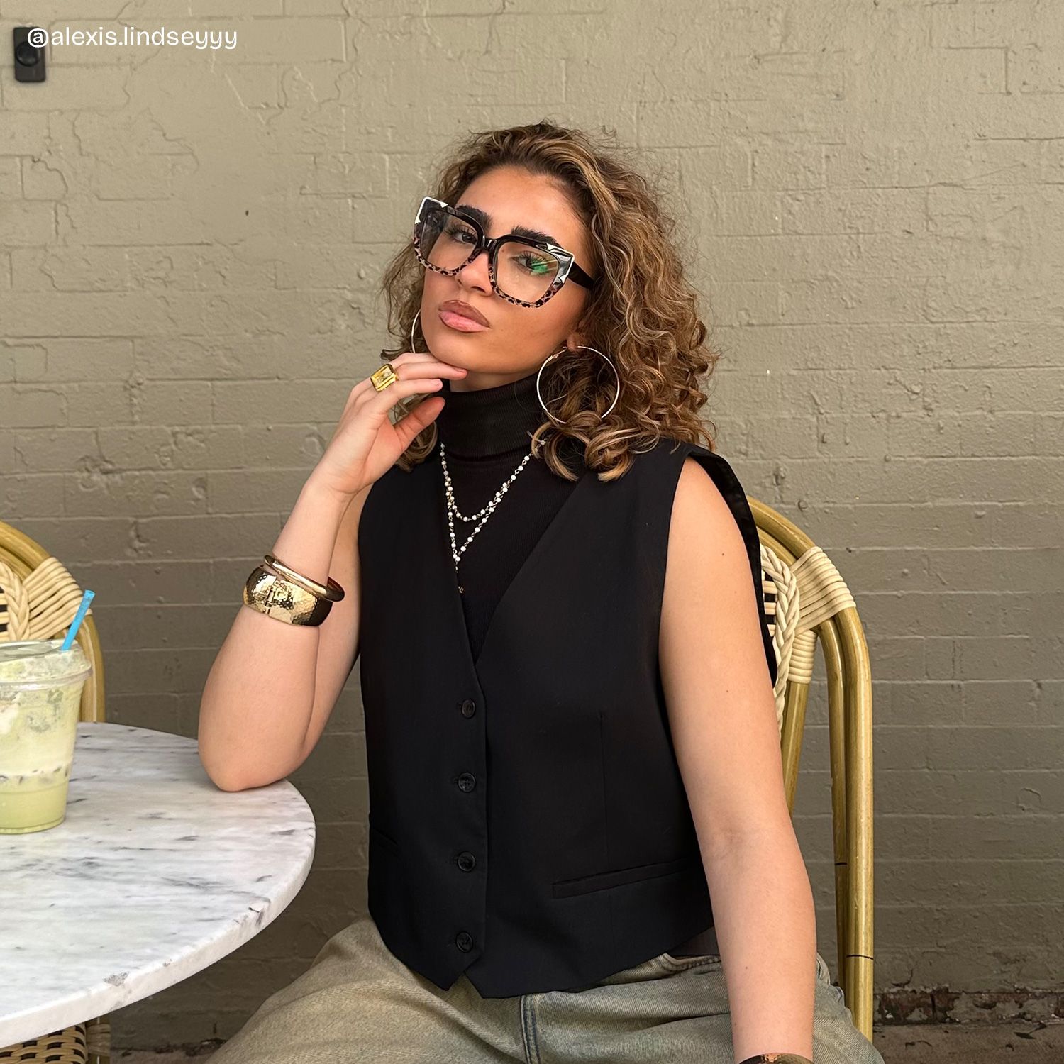 Dax Square black leopard print Frame Eyeglasses for Women| ZEELOOL9