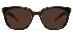 Lyric Black Rectangle Sunglasses0
