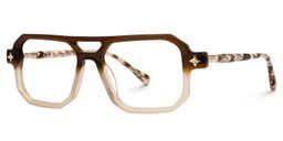 Brackett Aviator Brown Glasses1