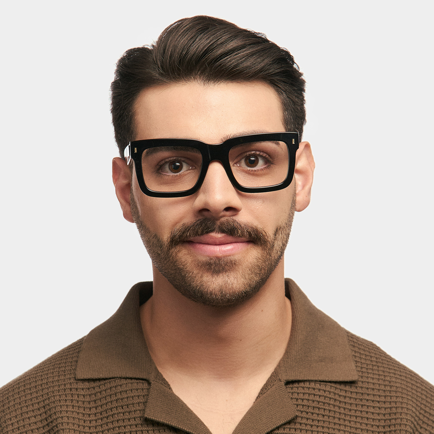 Square Shirmme Black Frames Designer Glasses0