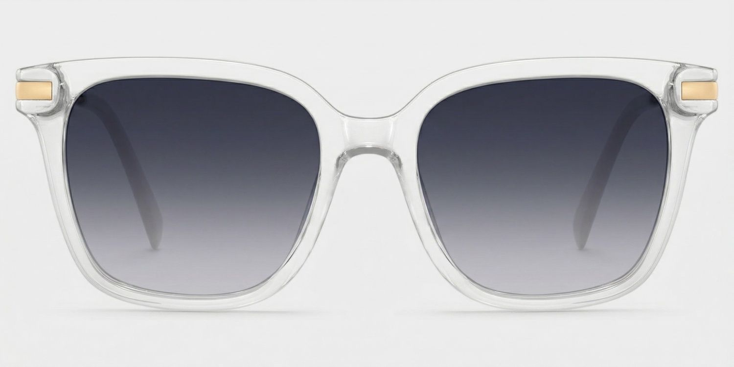 Jacqui Square Clear Eyeglasses and Glasses Frames0