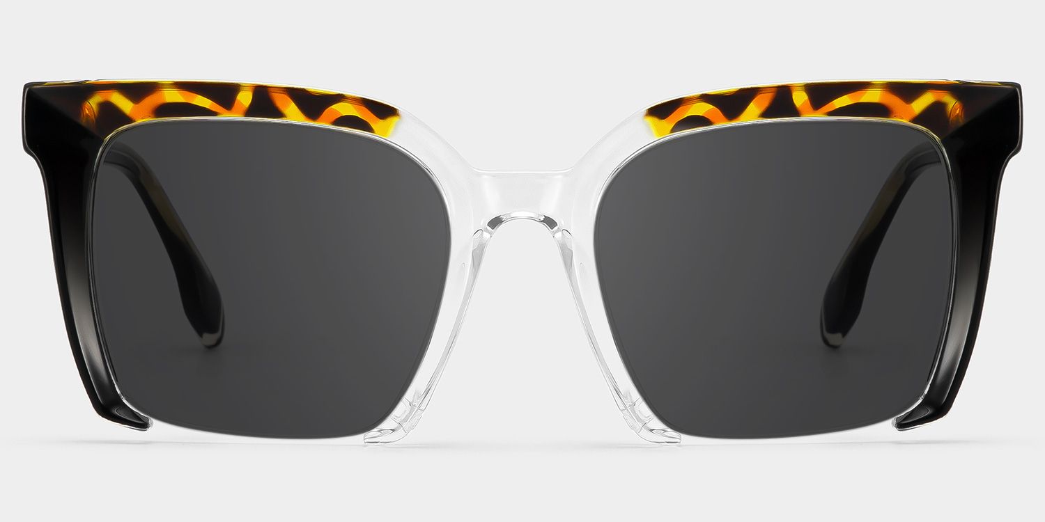 Misty Square Black Sunglasses | ZEELOOL Canada0