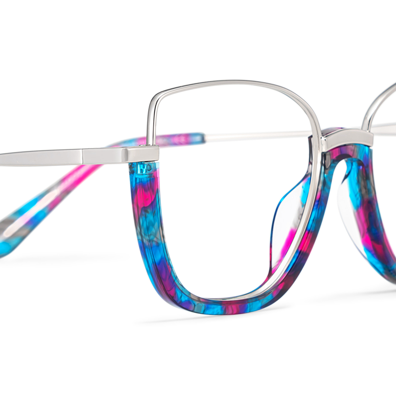 Coleman Eyeglasses in Square Colorful Frame | ZEELOOL Canada5