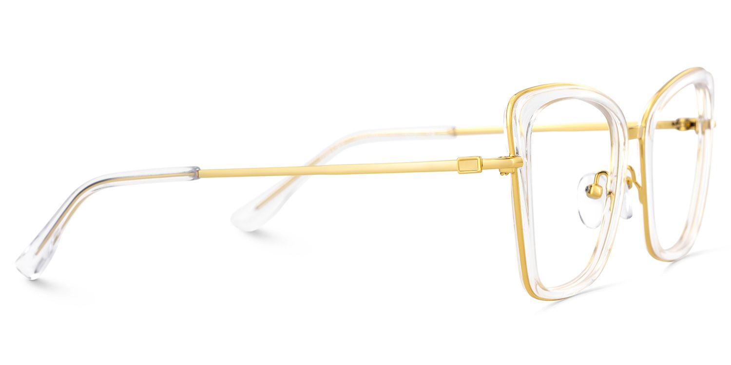 Rosalie Butterfly Clear Color Frame Glasses for Women | Zeelool4