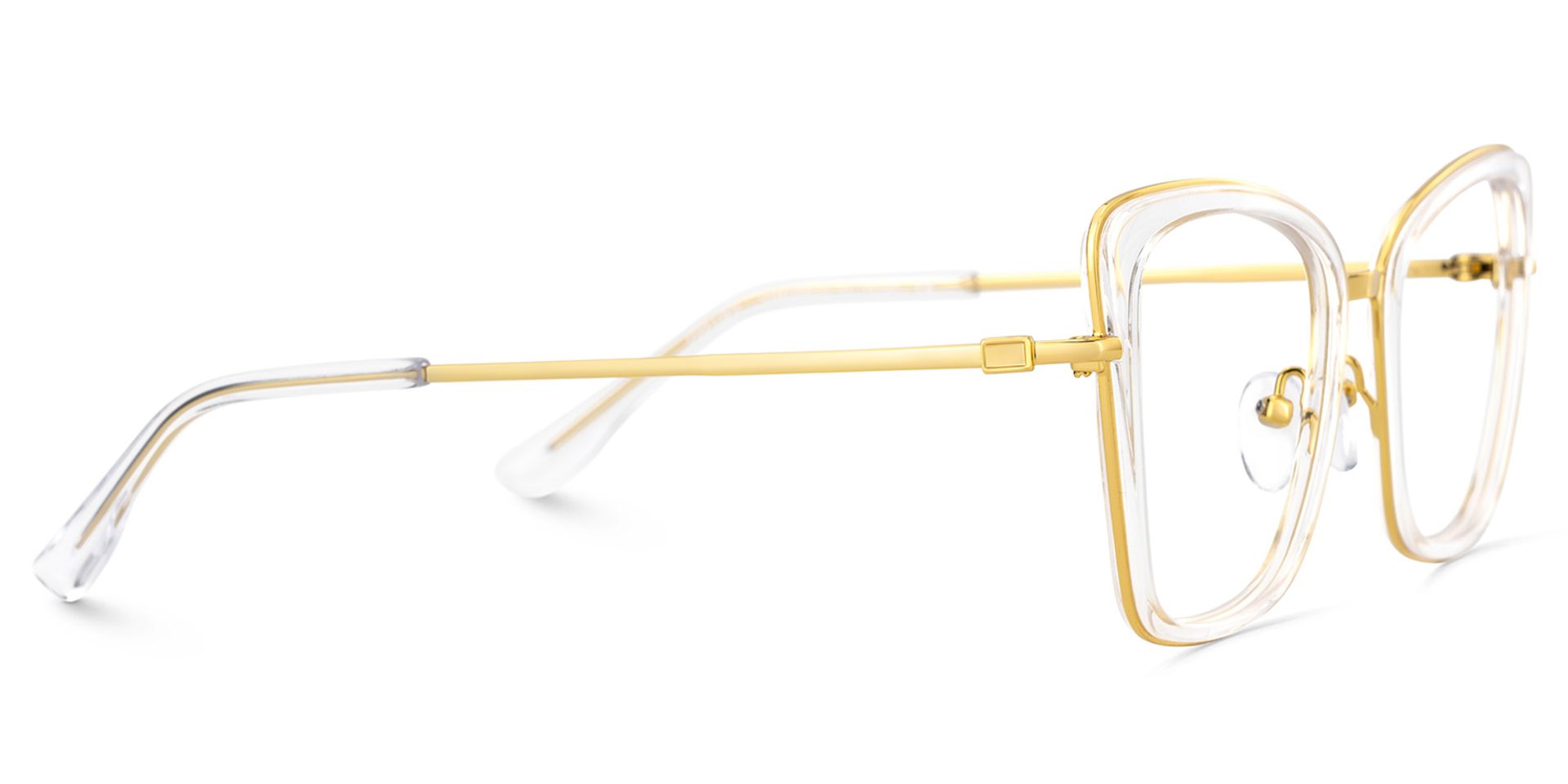 Rosalie Butterfly Clear Color Frame Glasses for Women | Zeelool4