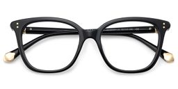 Miles Black Square Glasses2