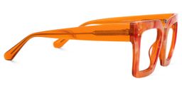 Agaton Square Orange Glasses2
