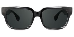 Colin Rectangle Black Glasses0