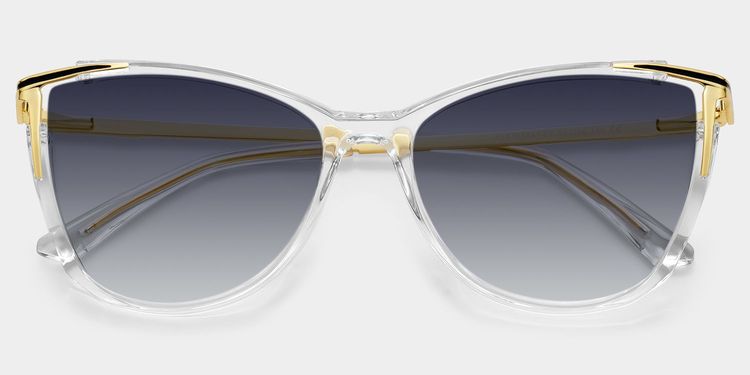 Yomary Clear Cat eye Sunglasses