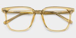 Jude Brown Square Glasses1
