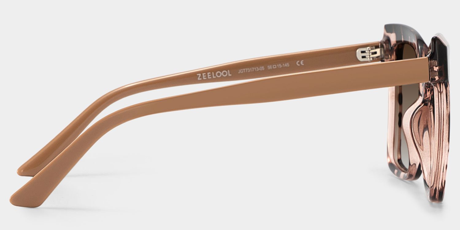 Square Eboney Tortoise Frame Glasses Deals -Zeelool Optical3