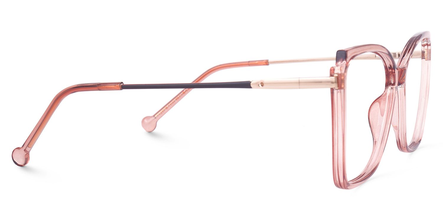 Cateye Kristen Pink Glasses deals -Zeelool Glasses2