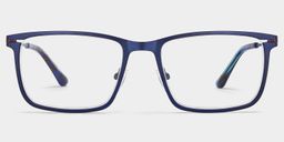 Roxana Rectangle Blue Glasses0
