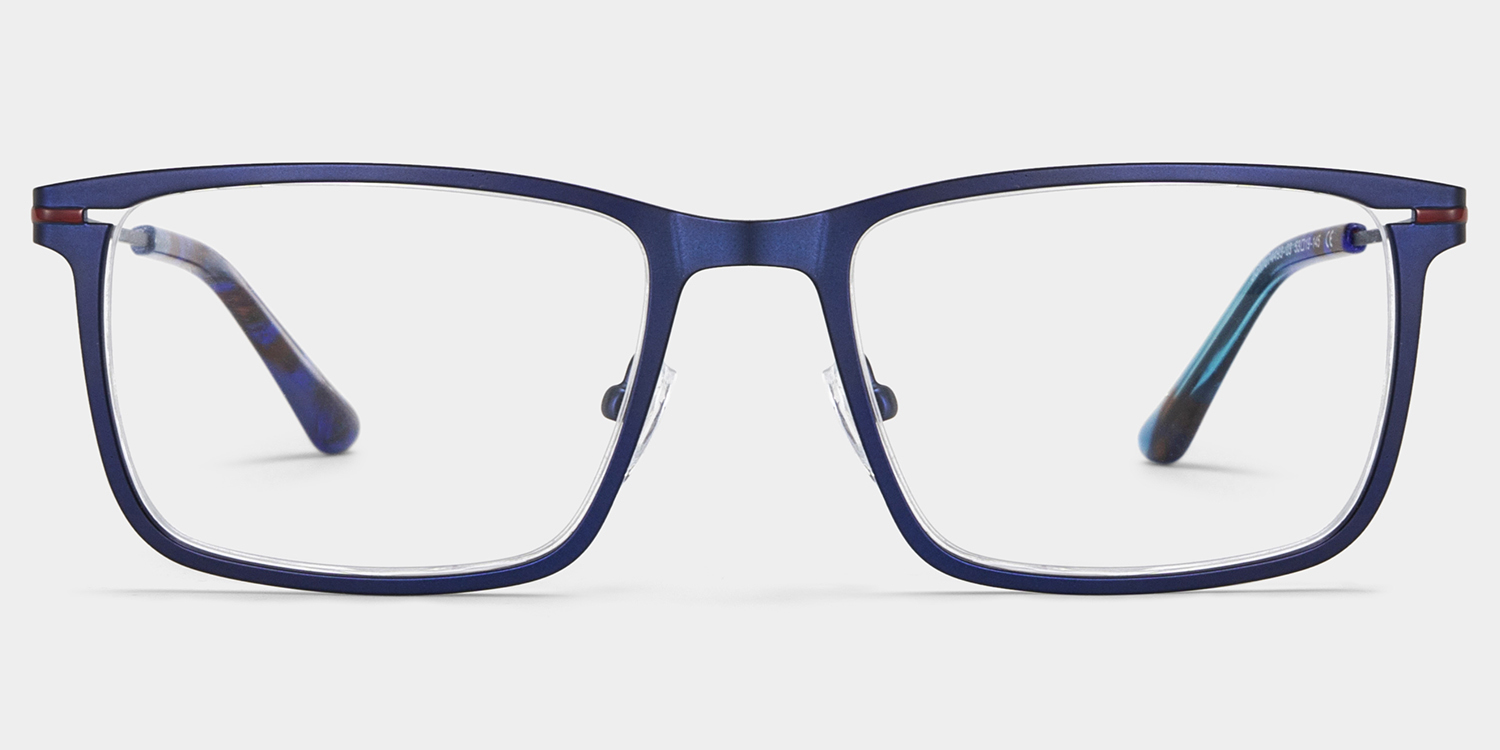 Roxana Rectangle Blue Glasses0