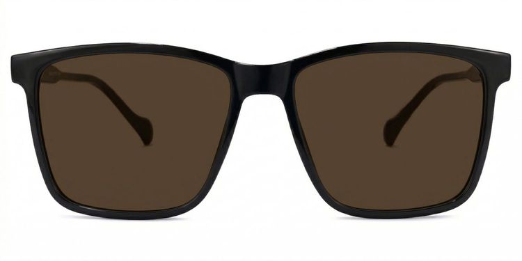Burgos Square Black Glasses