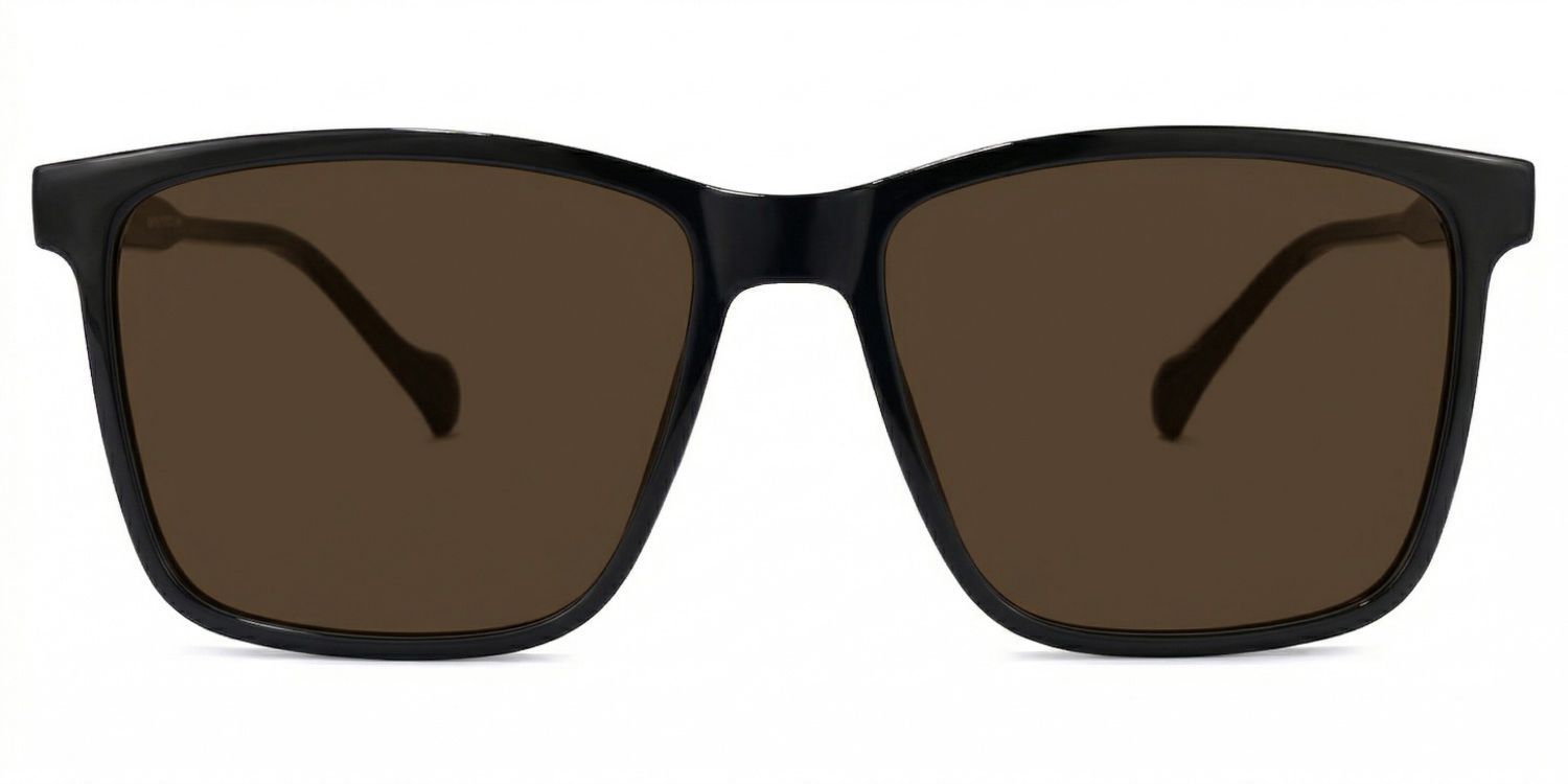 Burgos Square Black Glasses | Zeelool Glasses0