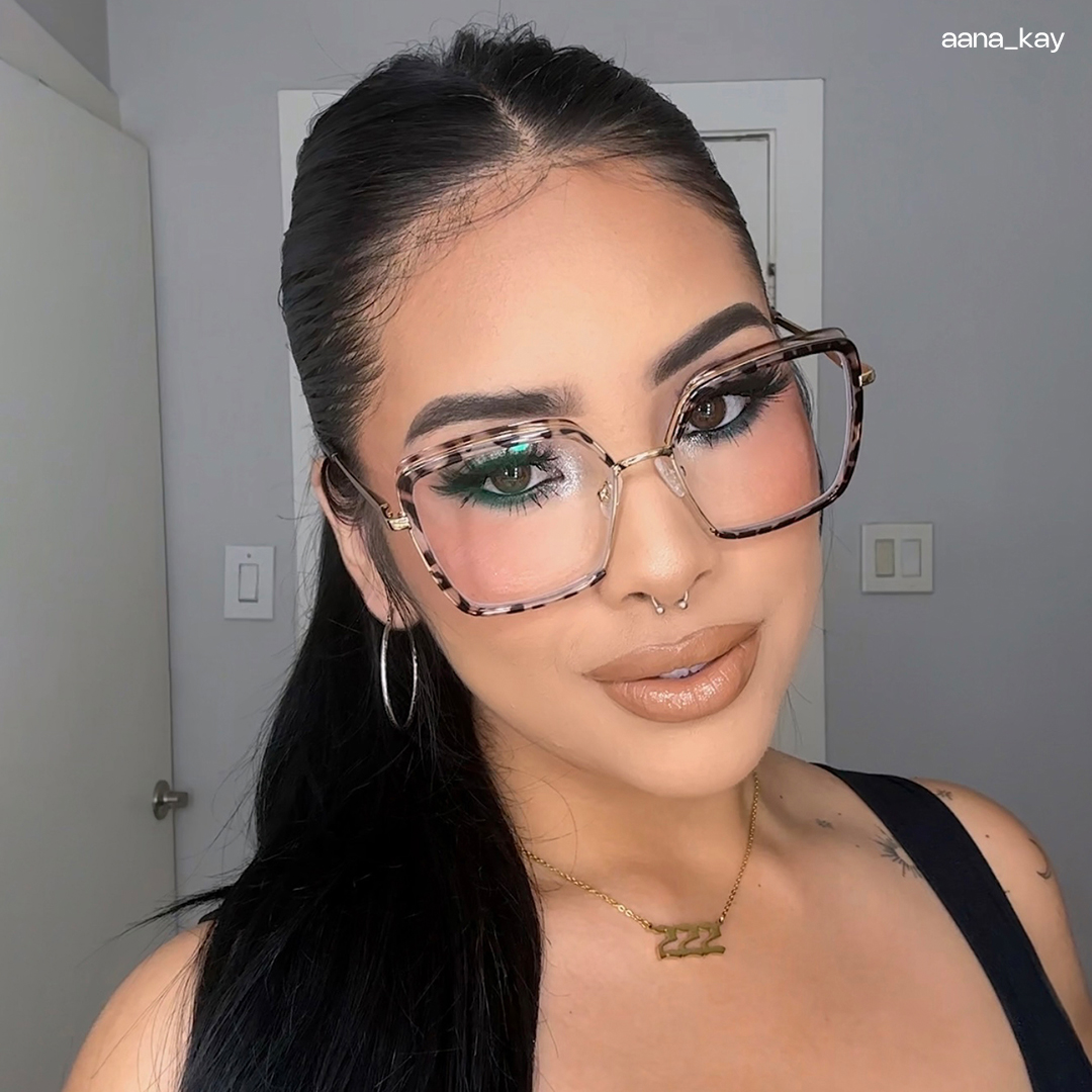 Cordaro Square Clear Tortoise Shell Glasses6