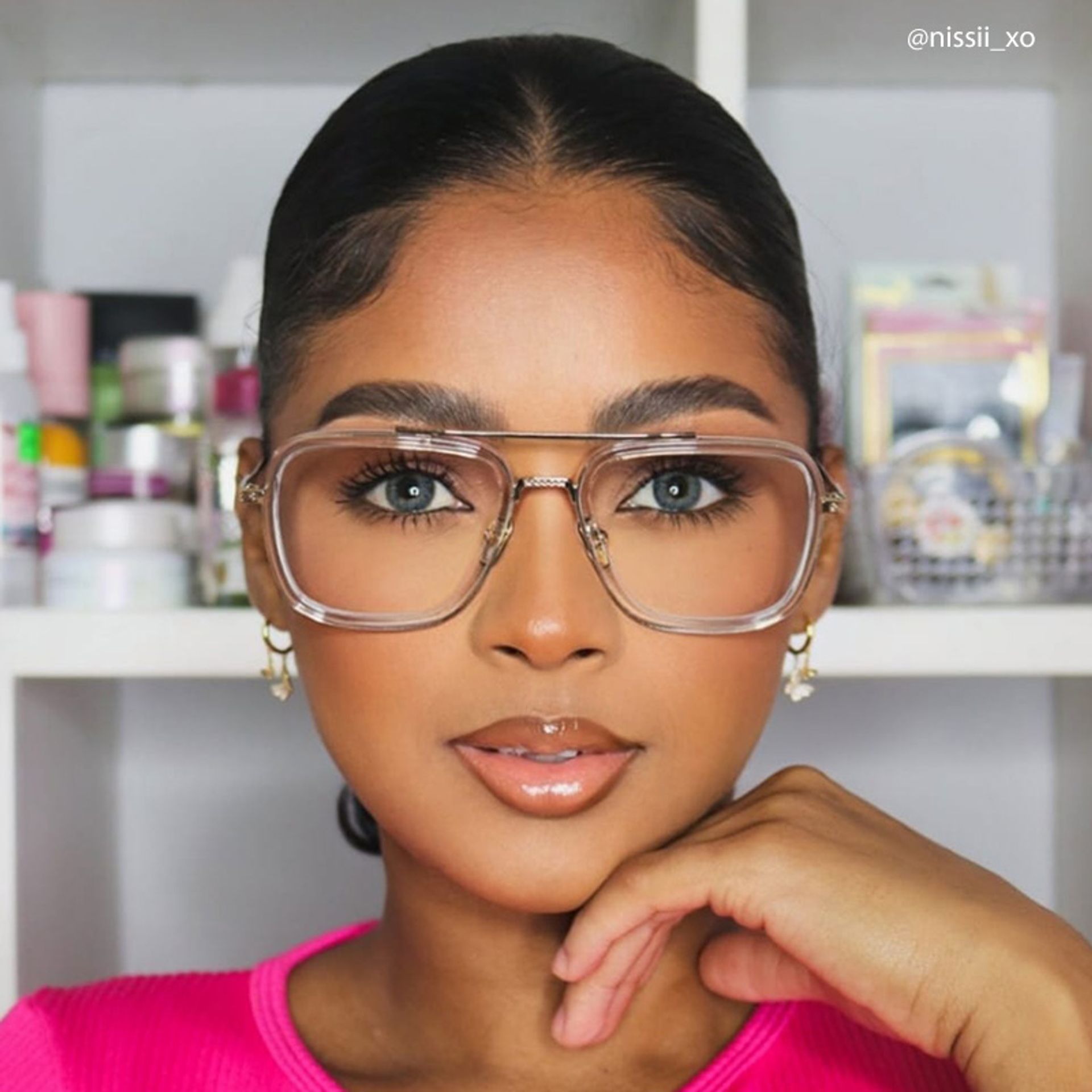 Gifford Aviator Clear Frame Glasses | ZEELOOL Canada12