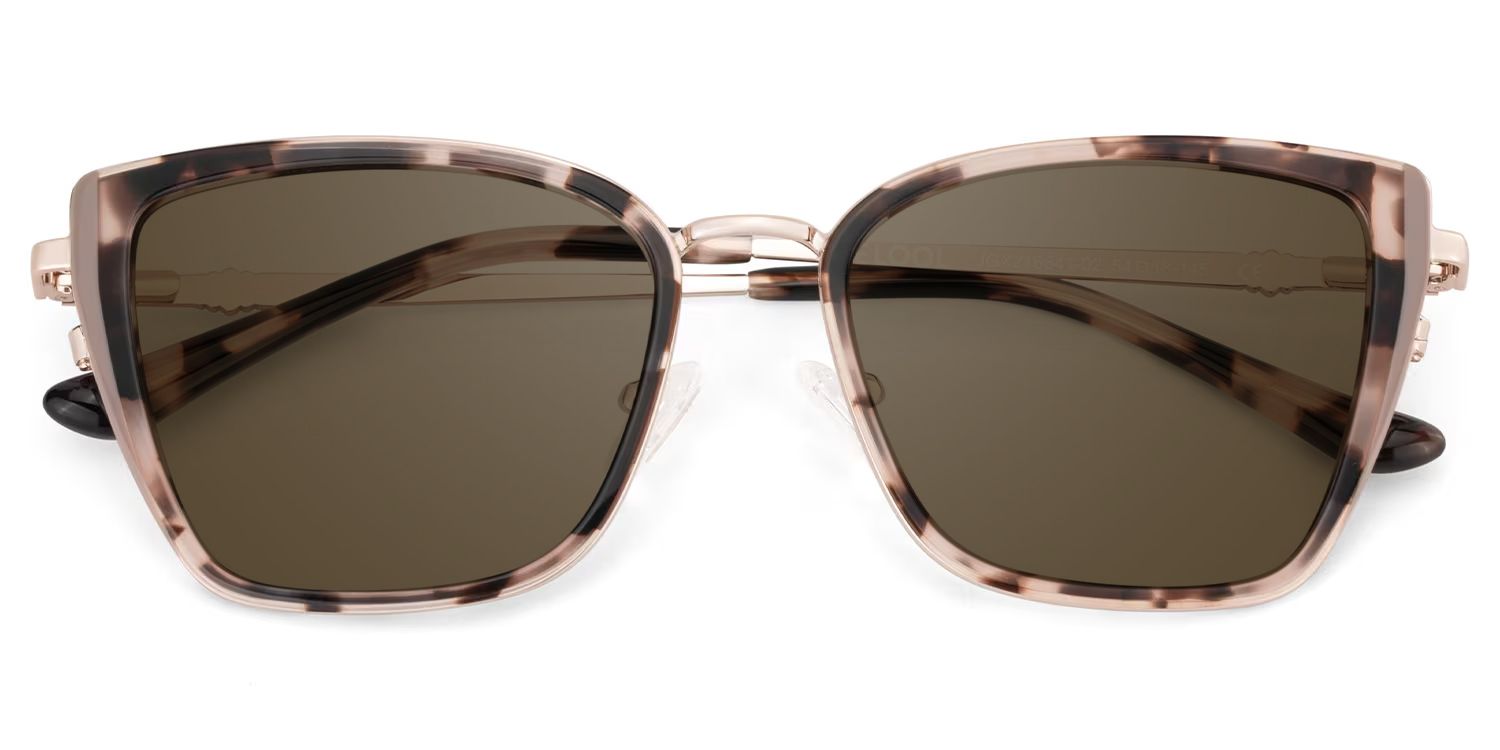 Juniper Eyeglasses in Square Tortoise Frame | Zeelool1