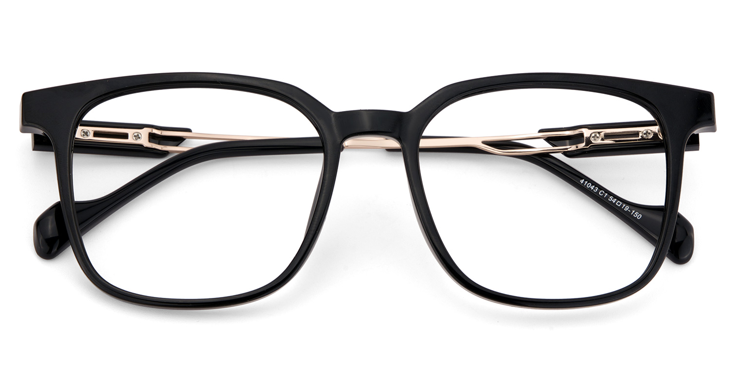 Chloe Black Square Prescription Glasses | ZEELOOL Canada2