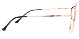 Baez Square Black-Red Glasses2