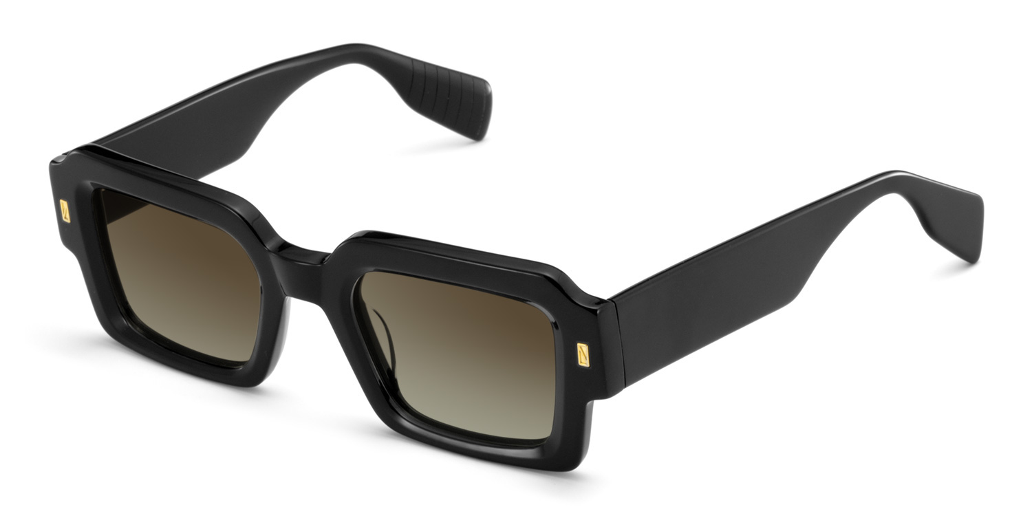 Bobbee Square Black Sunglasses2