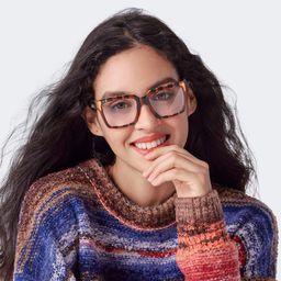 Adenike Square Brown Glasses6