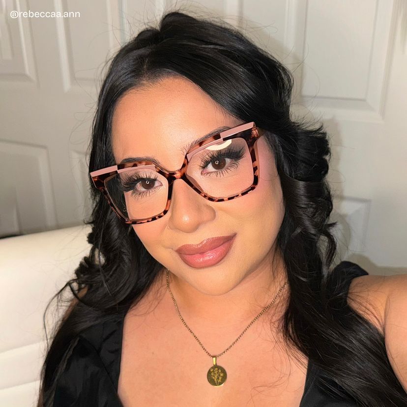 Eboney Square Tortoise Glasses