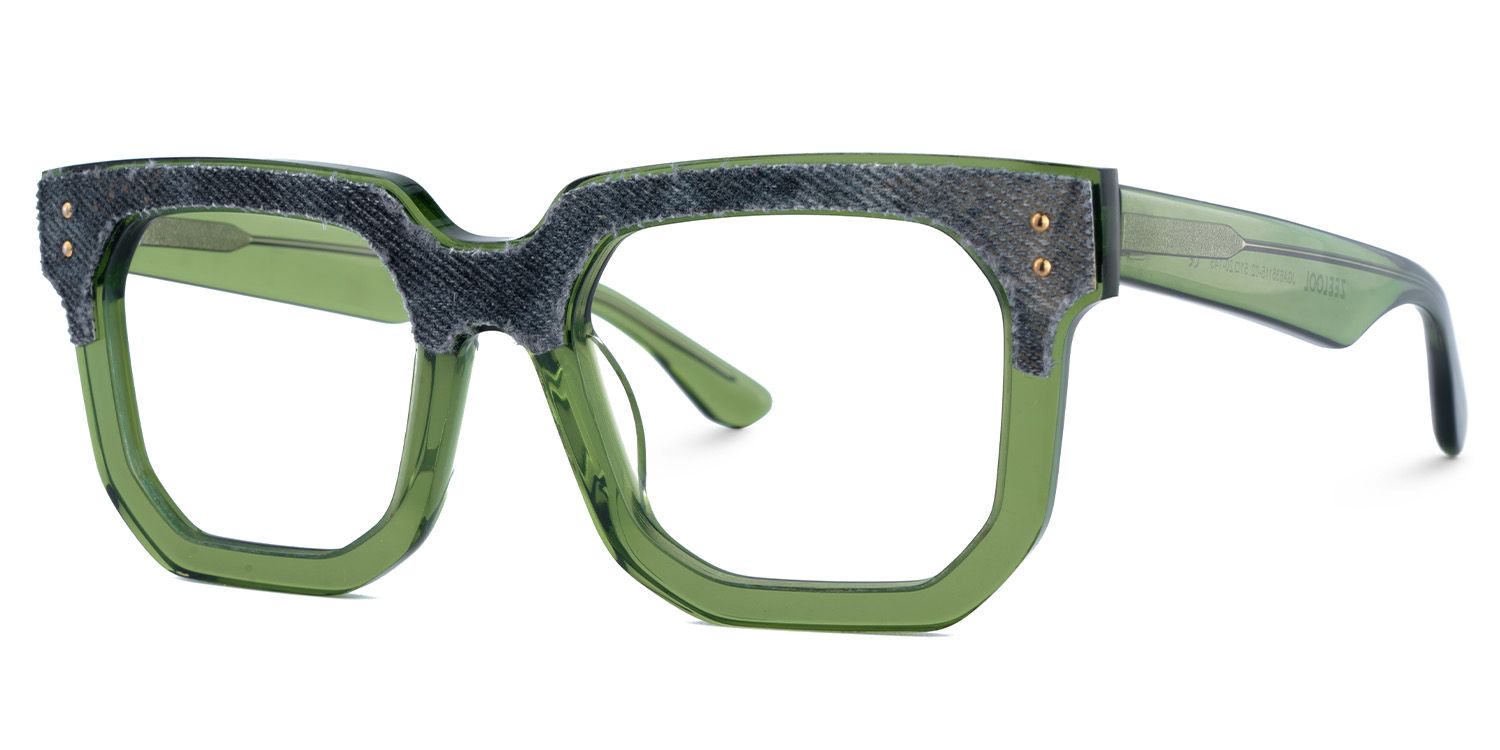 Men's Green Eyeglasses Frames3
