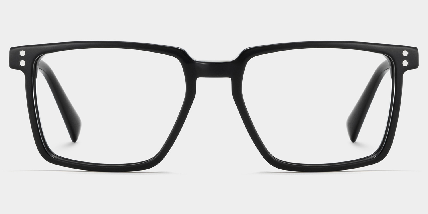 Griffin Black Frame Glasses with Rectangle Frame Online | ZEELOOL Canada0