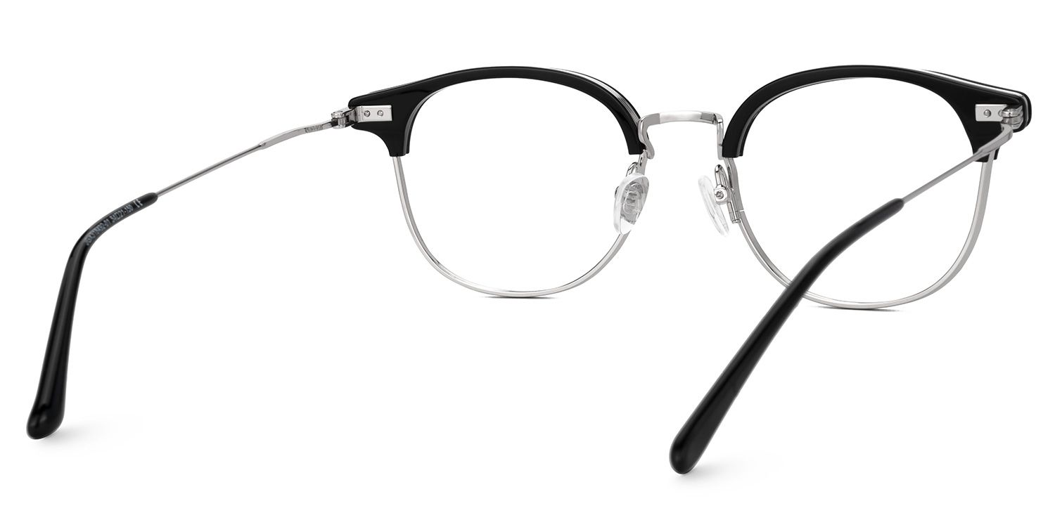 Marcelin Black Thin Frame Glasses for Men | ZEELOOL Canada3