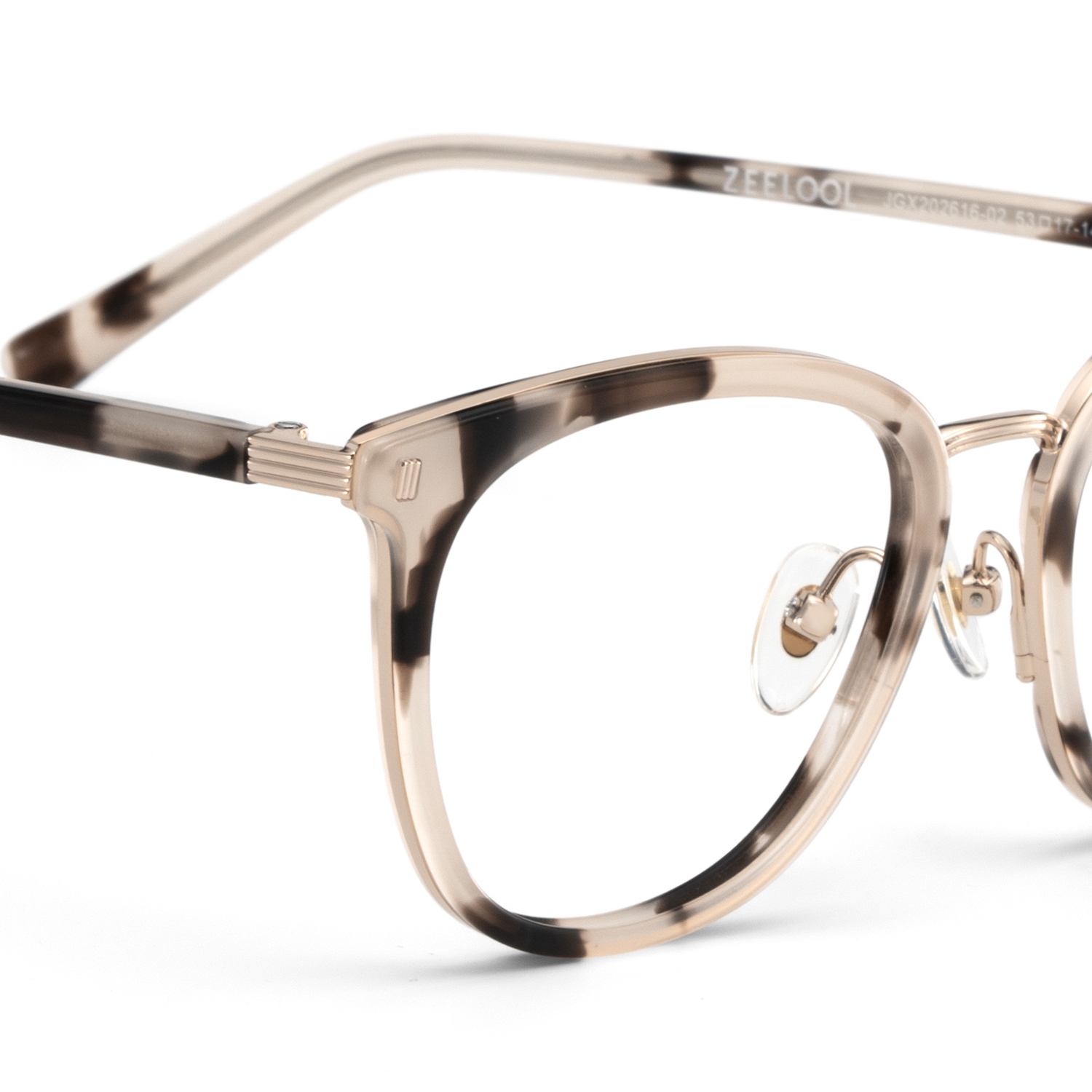Caden Eyeglasses in Round Tortoise Frame | ZEELOOL Canada6