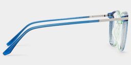 Rodz Square Blue-Green Glasses3