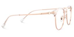 Naranjo Browline Clear Glasses4