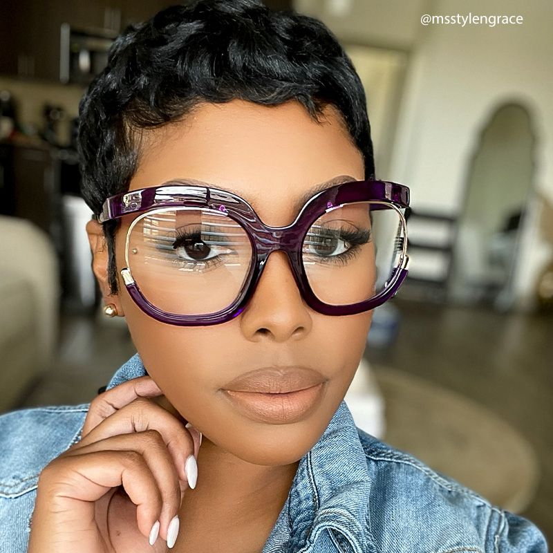 Darice Round Purple Glasses | ZEELOOL Canada4