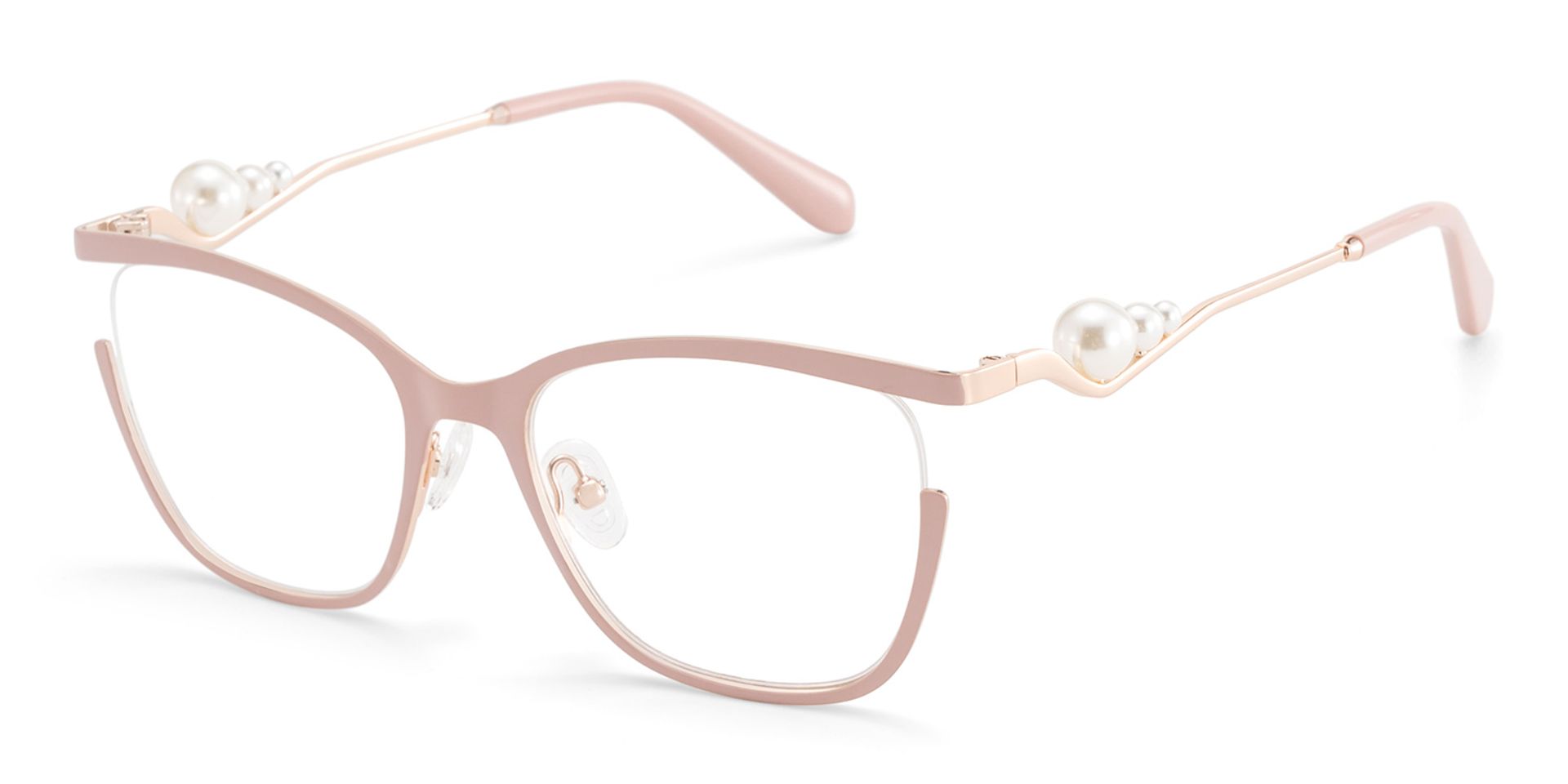 Aria Eyeglasses in Round Pink Frame | ZEELOOL Canada4